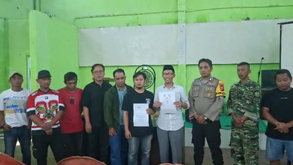 Bentrok warga di Tasikmalaya