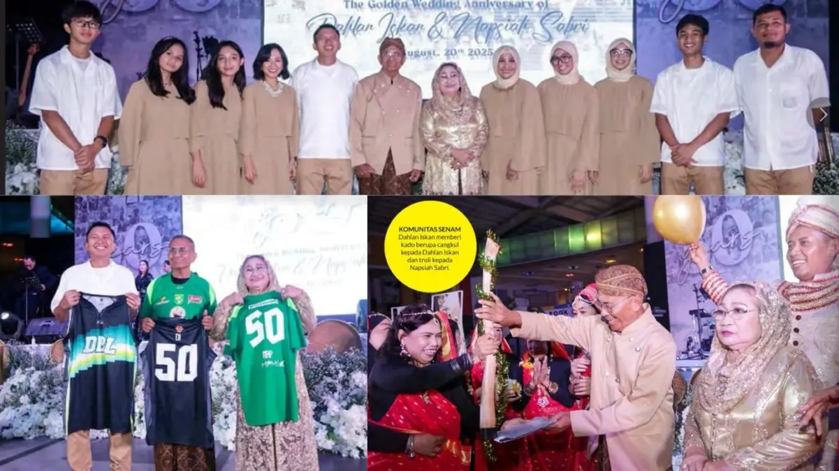 Golden Wedding Anniversary Dahlan Iskan dan Napsiah Sabri
