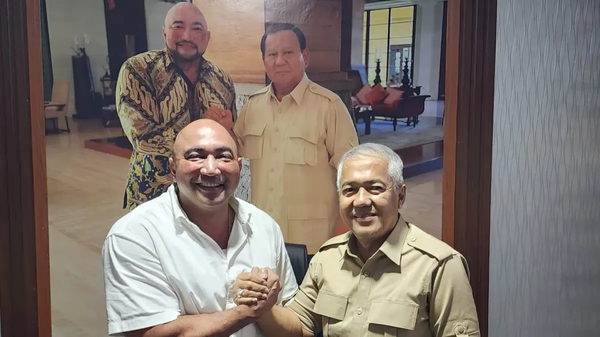 H Amir Mahpud bersama Ketua DPD GERINDRA BALI beberapa wkatu lalu