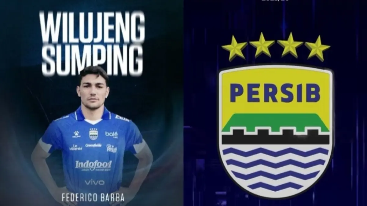 Pemain Persib Federico Barba