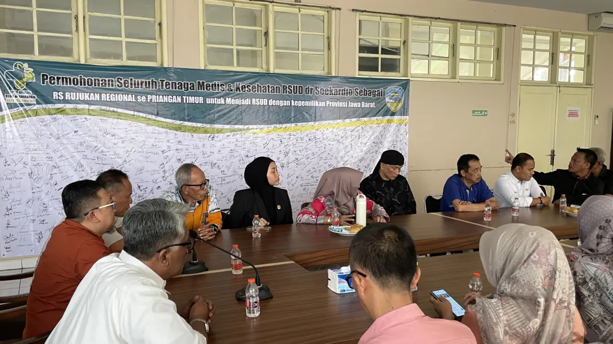 Rapat rumah sakit rsud dr soekardjo