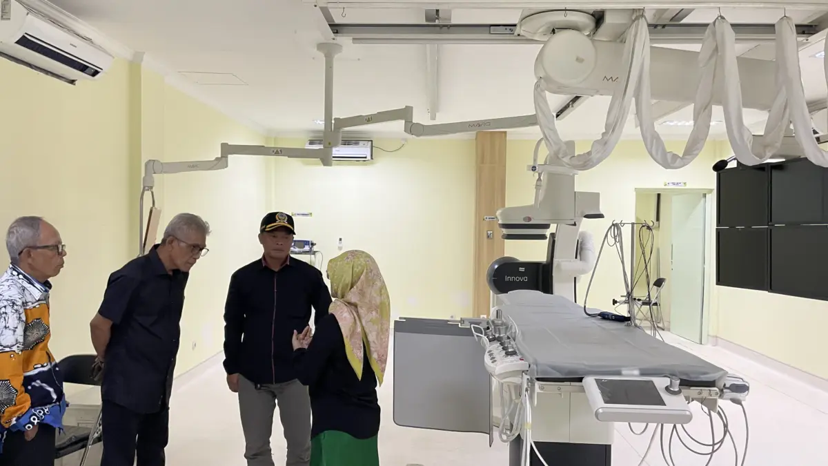 Mesin cathlab, rsud dr soekardjo kota tasikmalaya