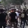 Karnaval agustusan tasikmalaya, bentrok hari kemerdekaan