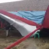 Tenda roboh di tasikmalaya, gerakan minum susu, sdn mugarsari