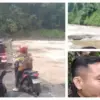 Jalan leuwi eretan di Nagrog Cipatujah
