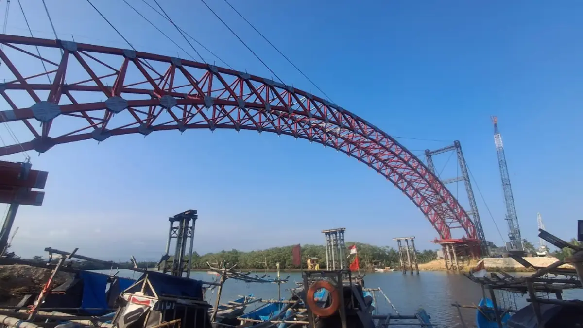 Jembatan Sodongkopo di Pangandaran