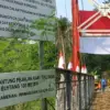 Jembatan gantung sukamenak kota tasikmalaya