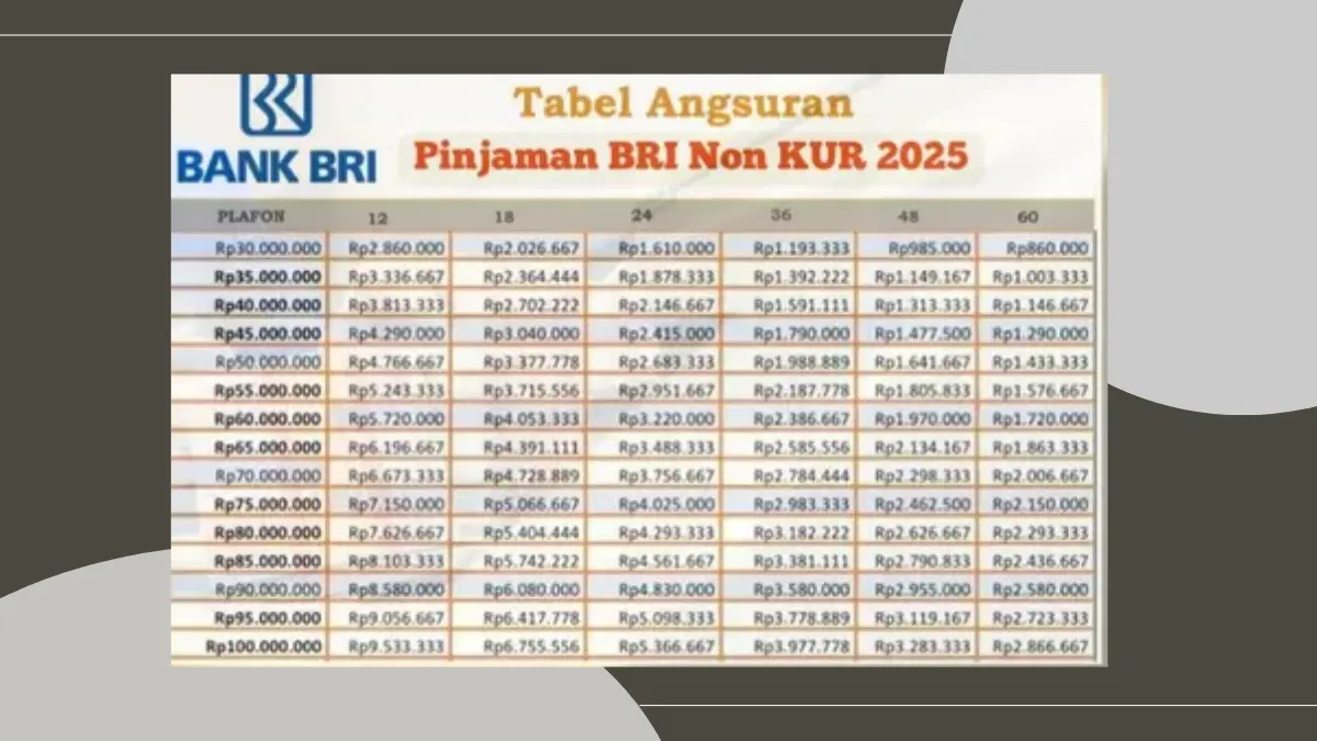 Non KUR BRI 2025
