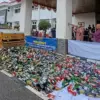 Pemusnahan miras di Bale Kota Tasikmalaya