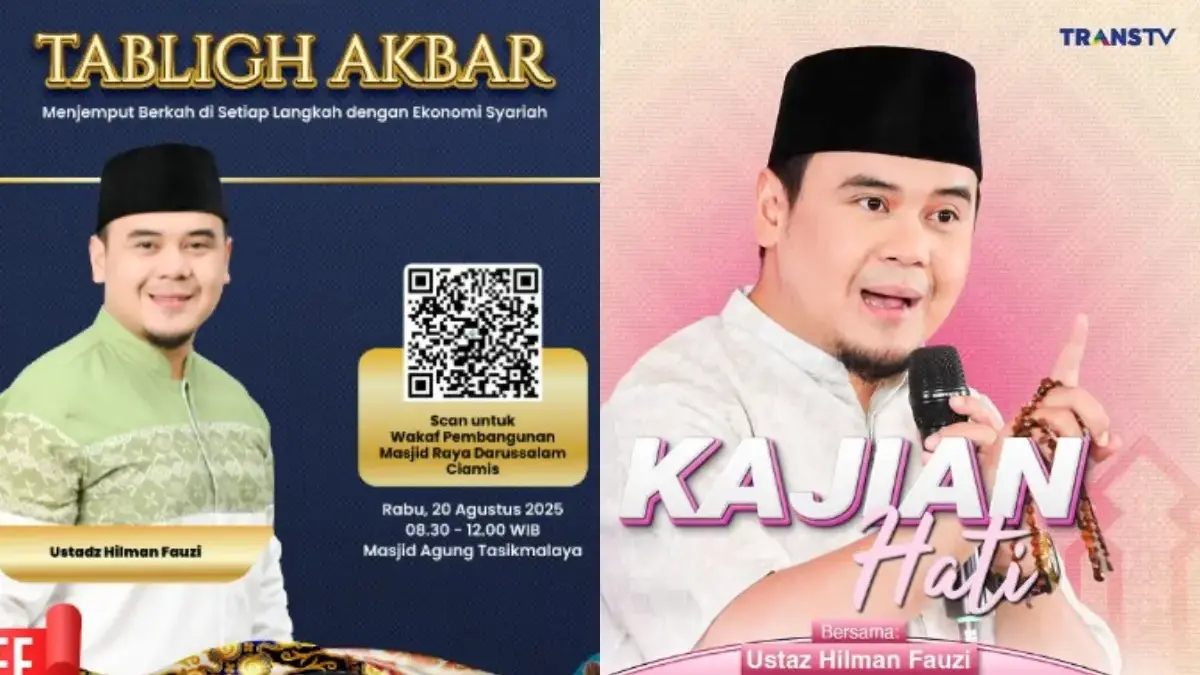 Profil Ustadz Hilman Fauzi (instagram.com @bankindonesia_tasikmalaya @ahilmanfauzi)