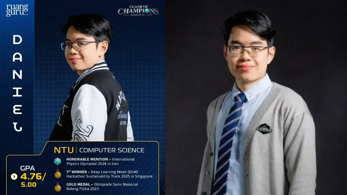 Profil Daniel, Peserta Clash of Champions Season 2 (instagram.com @daniel_markk_)