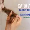Cara Atasi Rambut Bercabang
