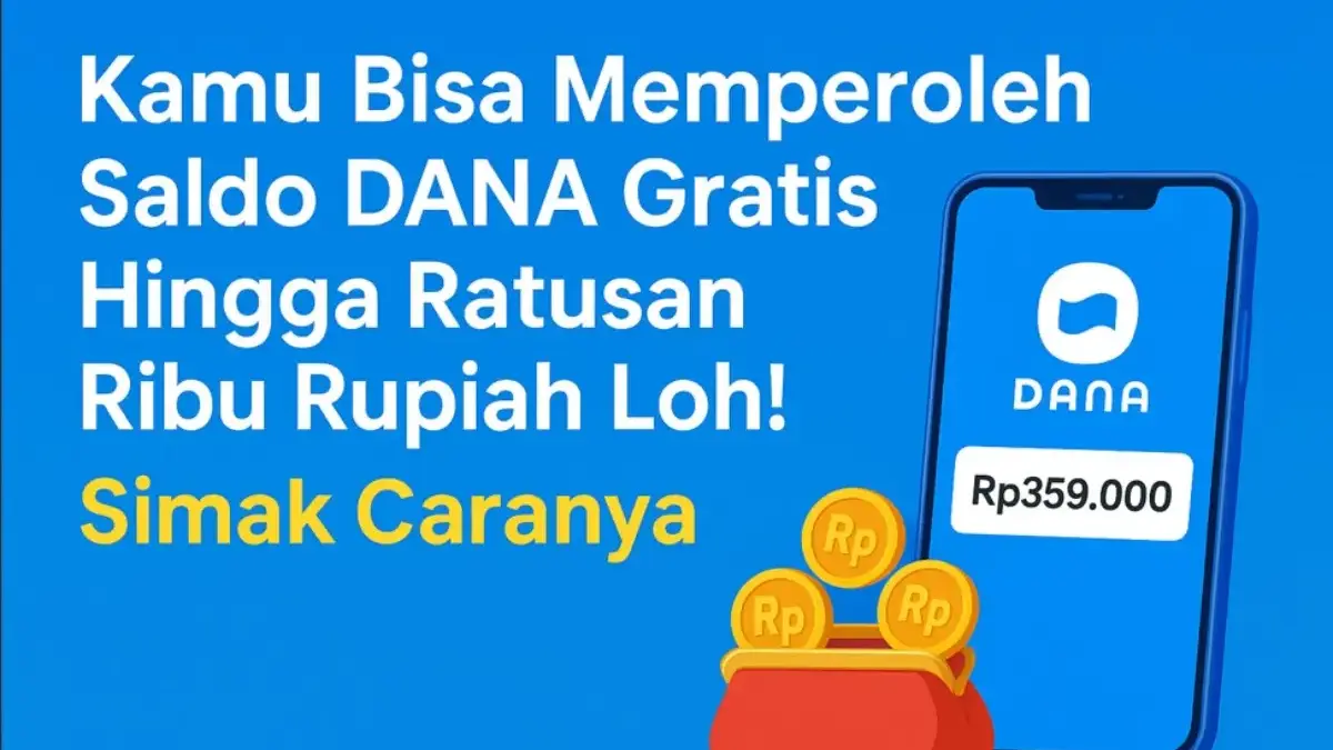 Saldo DANA Gratis