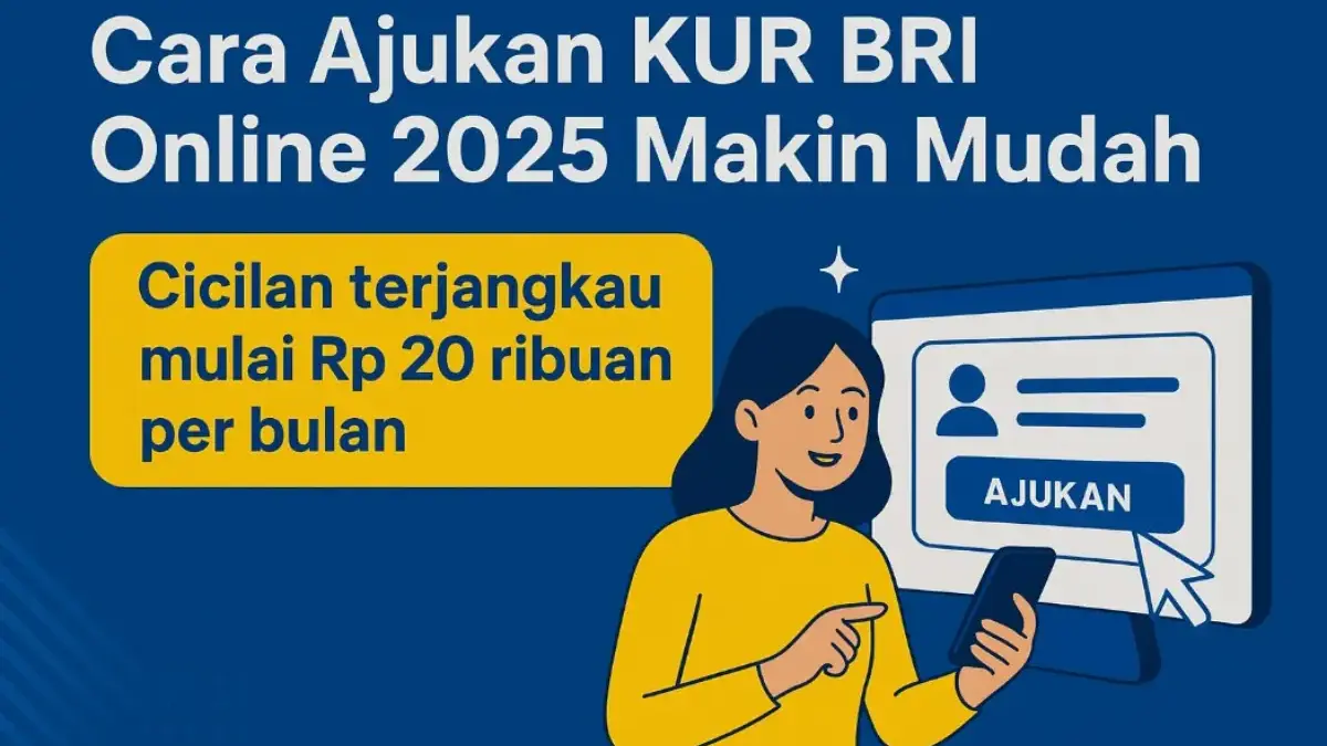 Cara ajukan KUR BRI online 2025