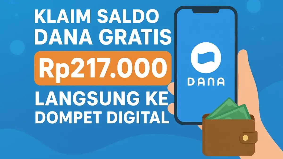 Klaim Saldo DANA Gratis