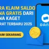 Klaim Saldo DANA Gratis