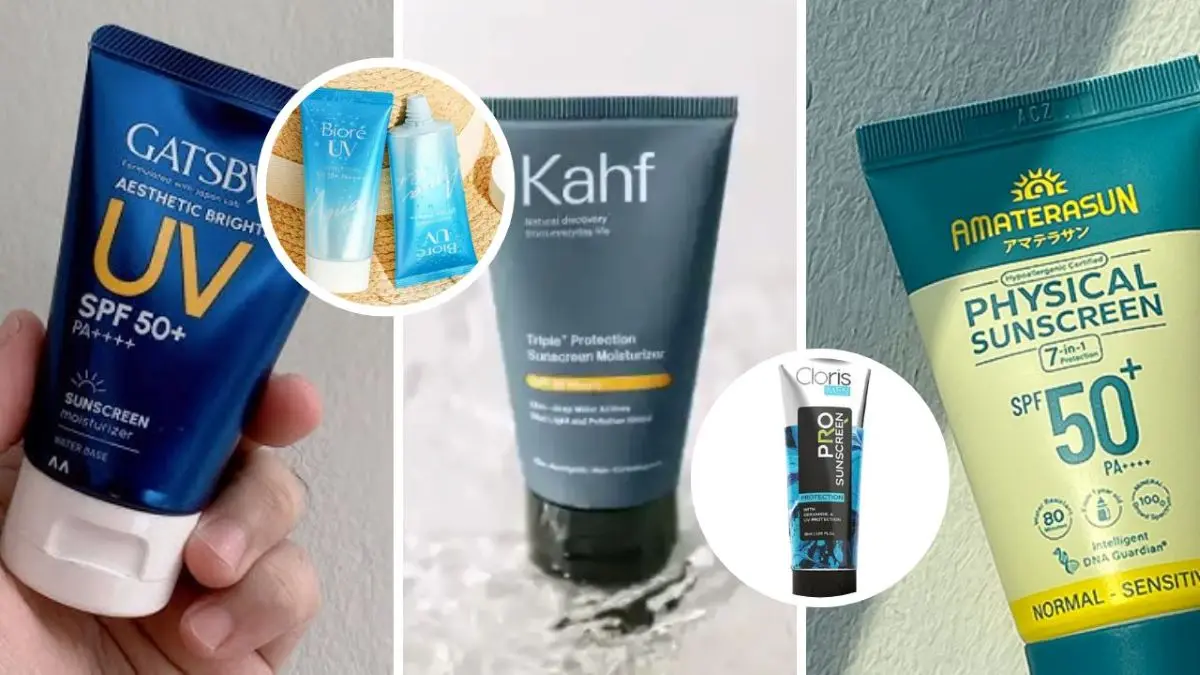 Sunscreen Cowok Terbaik