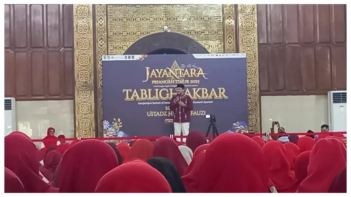 Tabligh Akbar Ustadz Hilman Fauzi (istimewa: dok Luri Handayani Taofik)