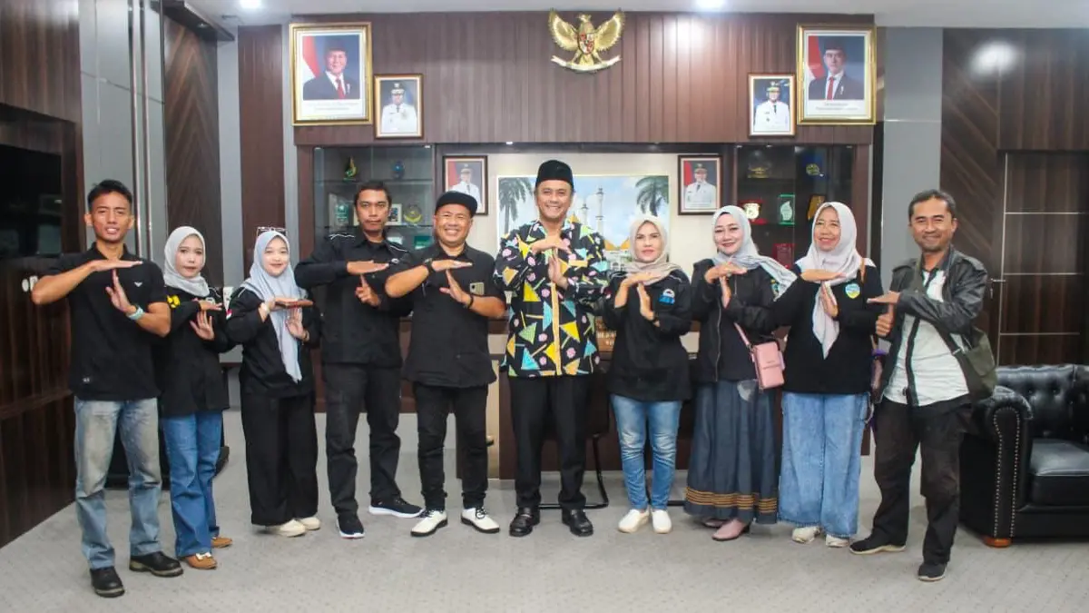 audiensi pelaku UMKM dengan Wakil Wali Kota Tasikmalaya Diky Candra