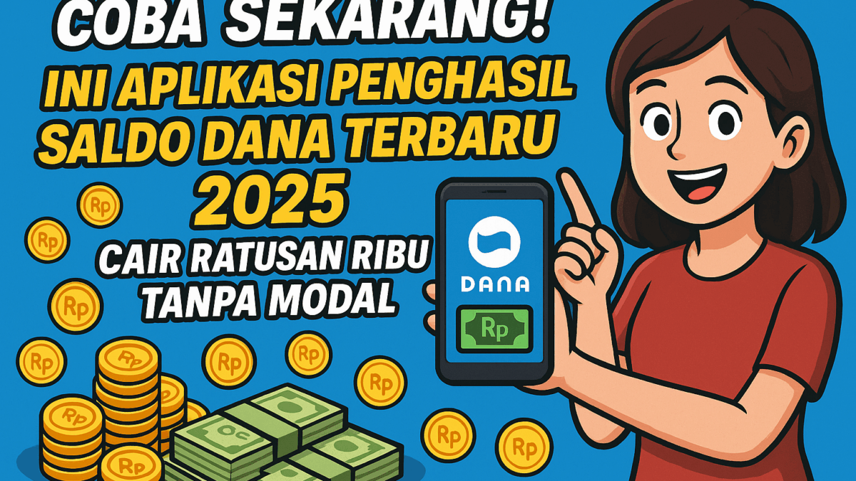 Aplikasi Penghasil Saldo DANA Terbaru