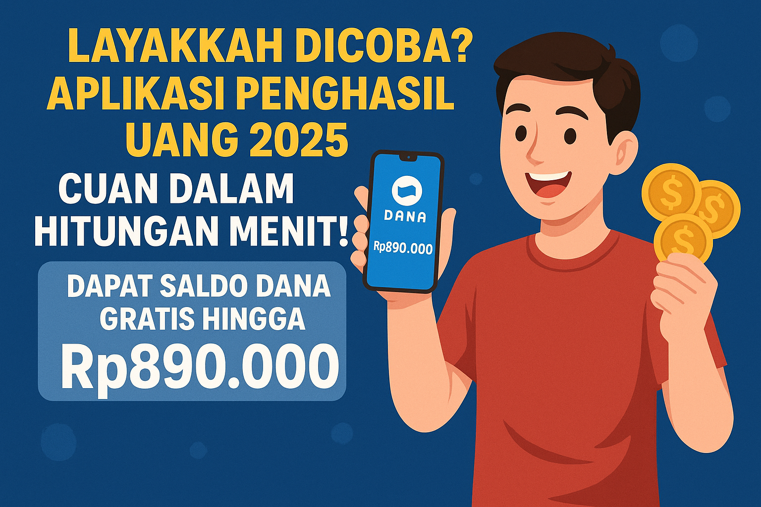 Aplikasi Penghasil Uang ke DANA 2025