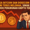 Harga bitcoin dan dogecoin hari ini