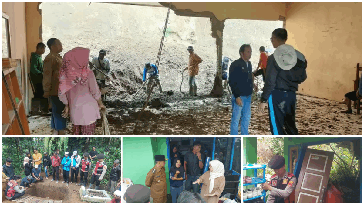 Longsor di kabupaten tasikmalaya