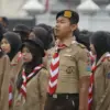 peringatan Hari Pramuka ke64 di kota tasikmalaya