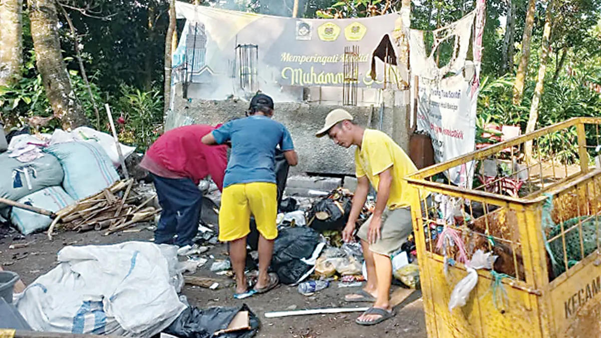 penanganan sampah di Kota Tasikmalaya