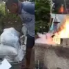 pengelolaan sampah di Kampung Benteng Kota Tasikmalaya