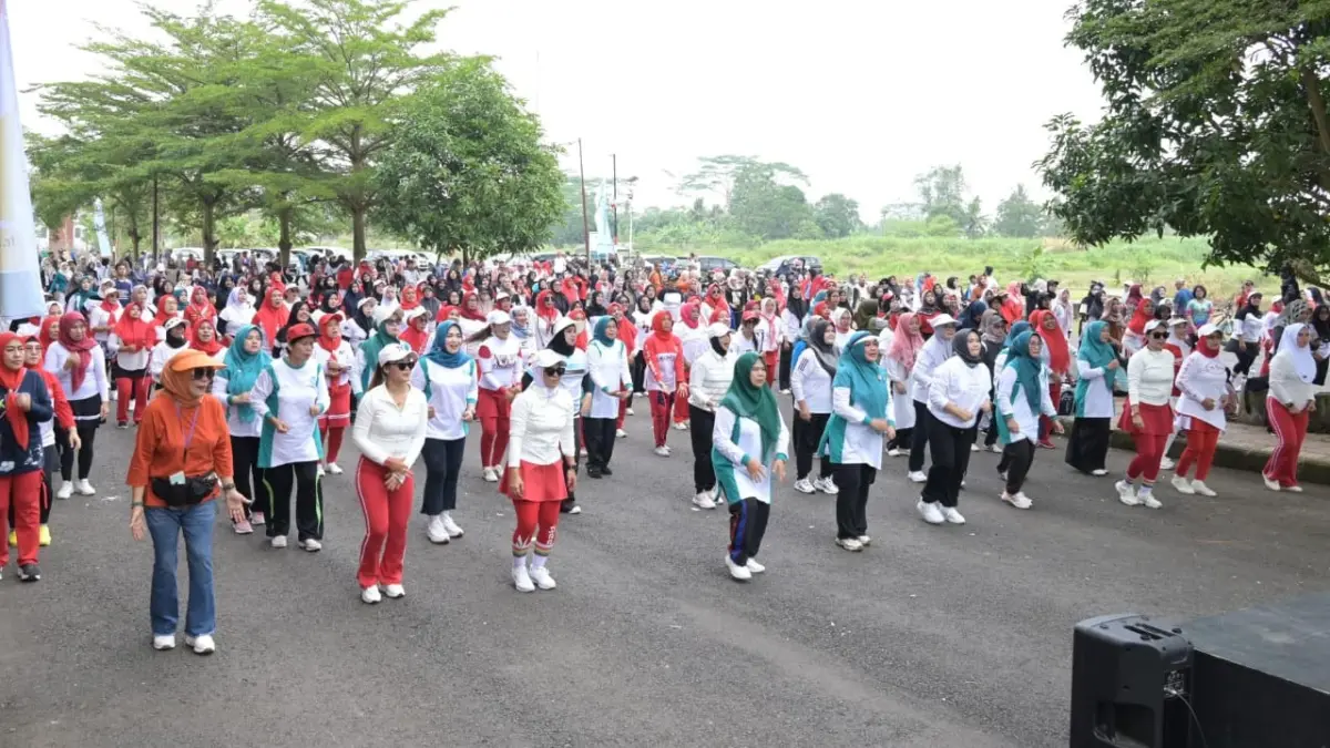 Senam Bareng Wali Kota Banjar