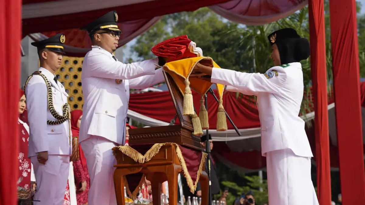 Wali Kota Tasikmalaya Viman Alfarizi Ramadhan upacara agustusan