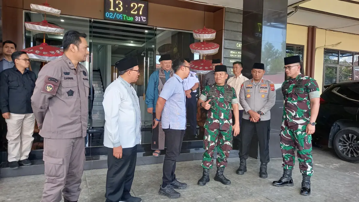 Kunjungan Danrem Tarumanegara ke Polres Tasikmalaya Kota