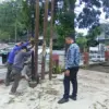 Pemotongan tiang dan kabel internet di Kota Tasikmalaya