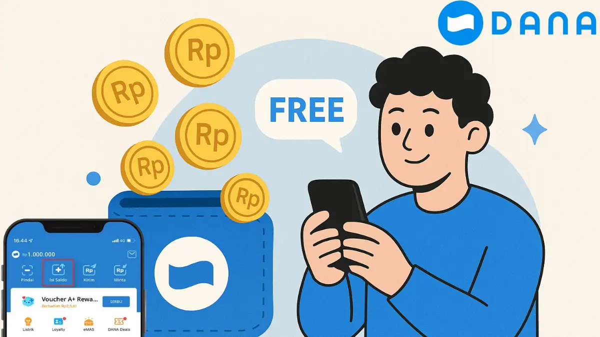Klaim Saldo DANA Gratis