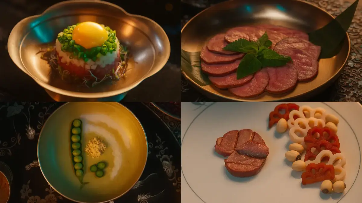 Hidangan Haute Cuisine (ilustrasi by ChatGPT)