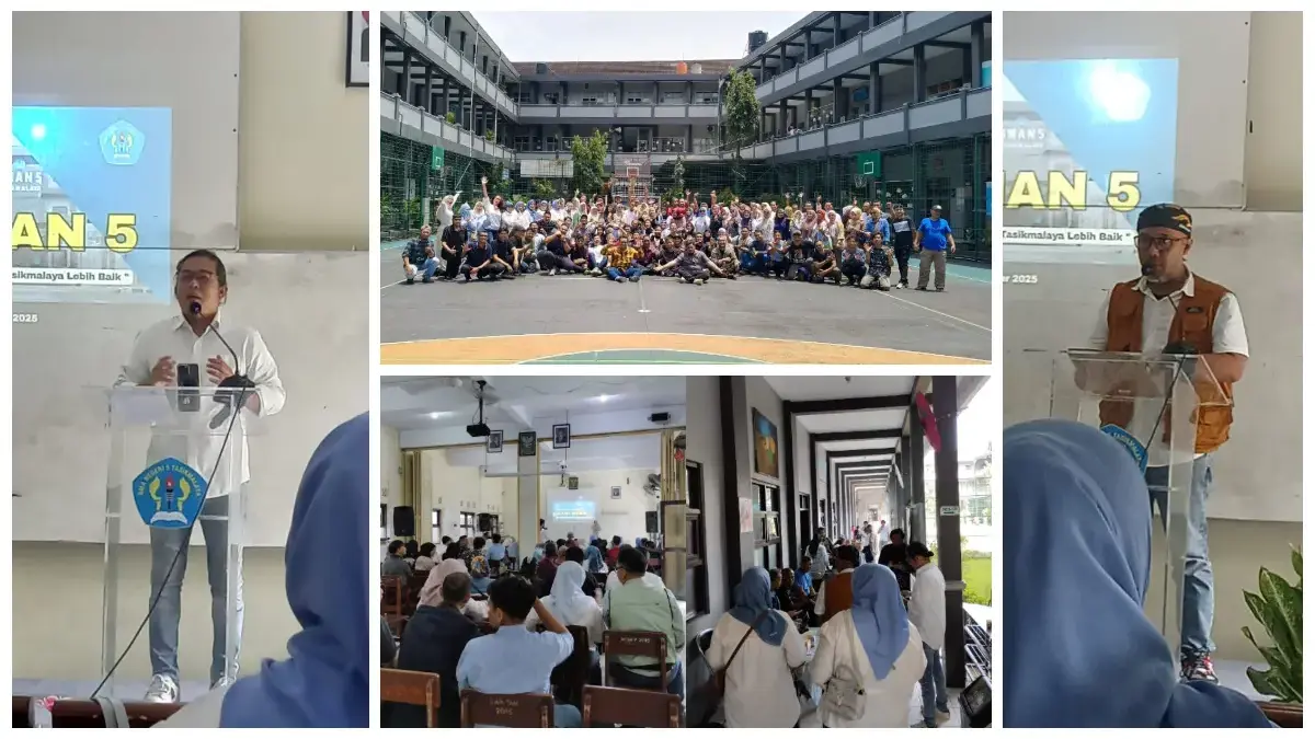 IKANI SMAN 5 Tasikmalaya Gelar MUSKER 2025 (Istimewa: dokumentasi IKANI SMAN 5 Tasikmalaya)