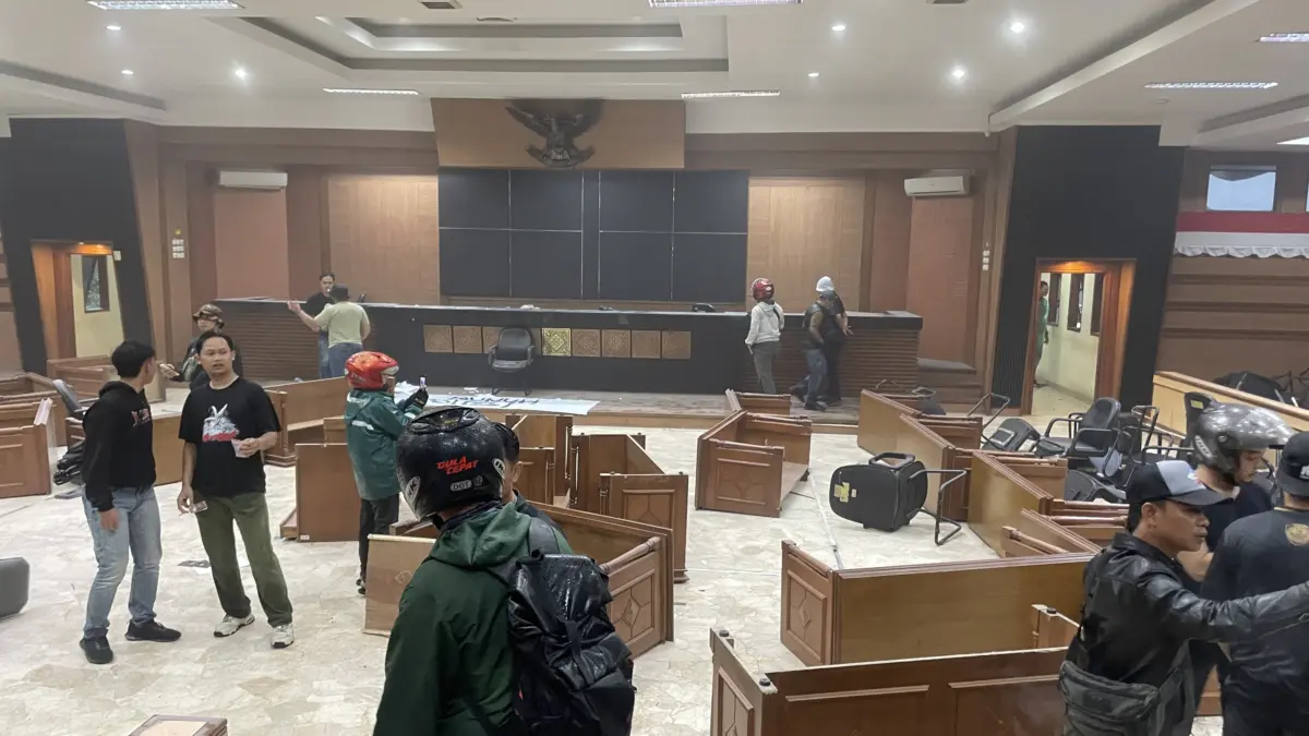 Kantor dprd kota tasikmalaya, pasca unjuk rasa