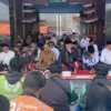 Doa bersama driver ojol di Mapolres Kota Tasikmalaya