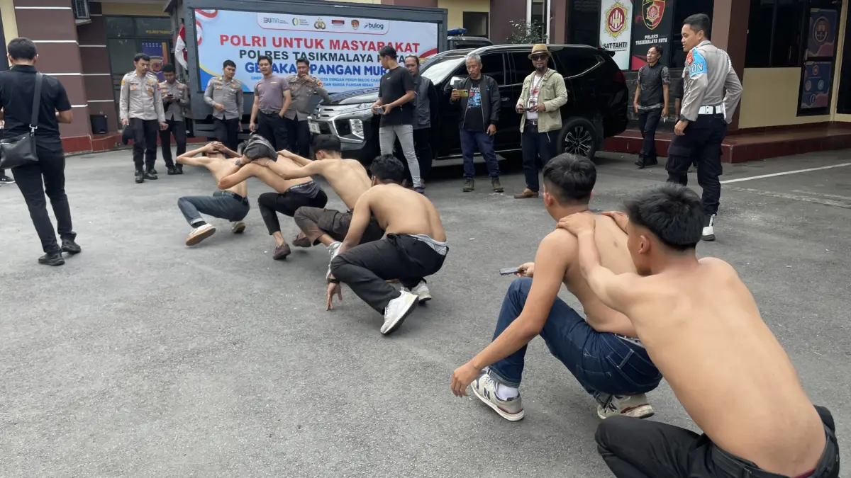Penyusup rombongan ojol, remaja diamankan polres tasikmalaya kota