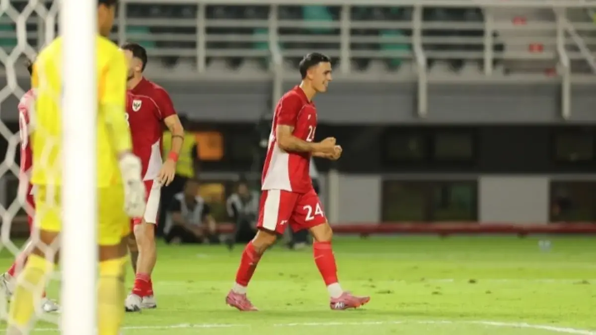 Pemain Persib di Timnas Indonesia Eliano Reijnders