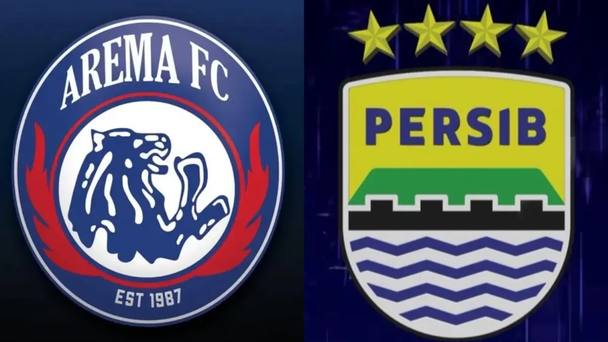 Arema FC Sementara Unggul 1-0 Atas Persib Bandung pada babak pertama