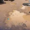 Jalan Pasar Sindangkasih Rusak