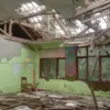 Ruang Kelas SDN 2 Panyutran Pangandaran Ambruk