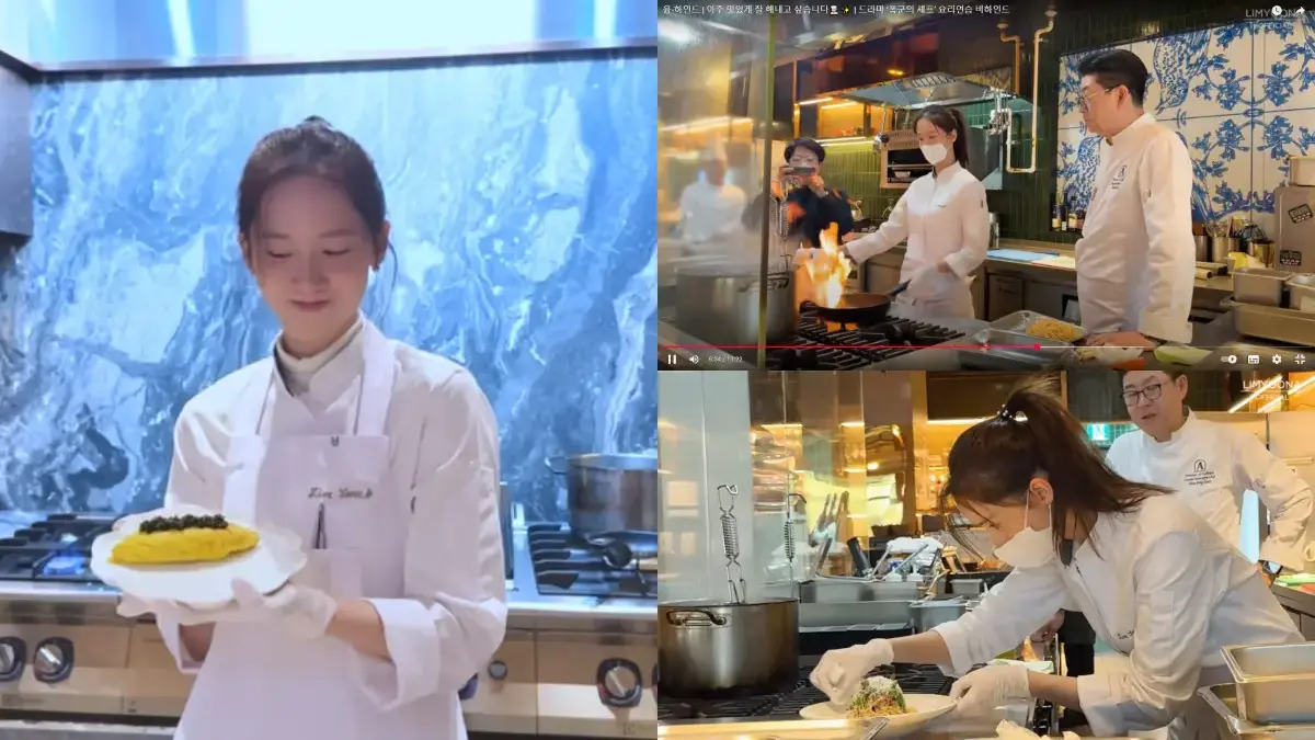 Lim Yoona Latihan Masak 3 Bulan (tangkapan layar YouTube Yoona’s So Wonderful Day)