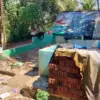 Rumah Ambruk di Kalimanggis Manonjaya