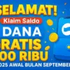 Link DANA Kaget Terbaru