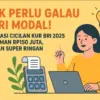 simulasi cicilan KUR BRI 2025