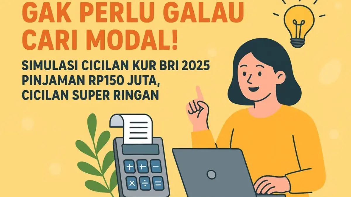 simulasi cicilan KUR BRI 2025