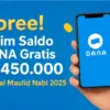 Saldo DANA Gratis